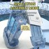 Водяной пистолет электрический аккумуляторный Water Gun Glock с 2 обоймами для воды Blue Водяной пистолет электрический аккумуляторный Water Gun Glock с 2 обоймами для воды Blue