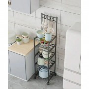 5-ти уровневая передвижная кухонная полка для хранения YH-6620-5