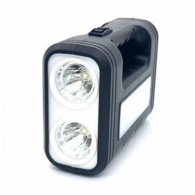 Солнечная станция с солнечной панелью и тремя лампочками GDLite YJ-8018 8017S с аккумулятором 4000 mAh