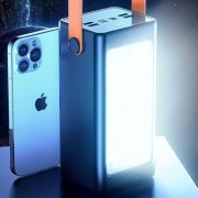 Повербанк 100000 mAh YM-655 широкая коробка, Внешний аккумулятор с быстрой зарядкой, Powerbank