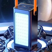 Повербанк 100000 mAh YM-655 широкая коробка, Внешний аккумулятор с быстрой зарядкой, Powerbank