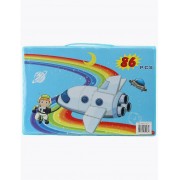 Набор для рисования на 86 предметов, детский, краски, фломастеры, карандаши