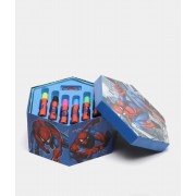 Детский канцелярский набор, школьные принадлежности, 46 предметов для мальчиков Человек паук