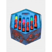 Детский канцелярский набор, школьные принадлежности, 46 предметов для мальчиков Человек паук