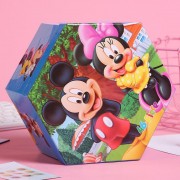 Набор для рисования и творчества Микки Маус 46 предметов в боксе-шестиграннике