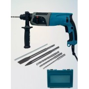 Перфоратор строительный сетевой 780 Вт 2.4 Дж, Мощный перфоратор в кейсе для переноски