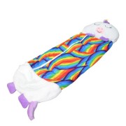 Детский спальный мешок-плюшевая игрушка подушка Единорог Baby sleeping bag Size S WHITE 3в1 теплый