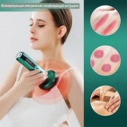 Вакуумный антицеллюлитный массажер для тела массаж гуашью Cupping Massager GREEN