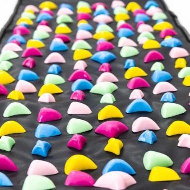 Ортопедический коврик EasyFit 175 см с камнями (массажная дорожка c камешками от плоскостопия для ног детей) Ортопедический коврик EasyFit 175 см с камнями (массажная дорожка c камешками от плоскостопия для ног детей)