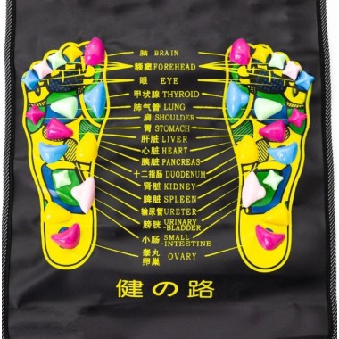 Ортопедический коврик EasyFit 175 см с камнями (массажная дорожка c камешками от плоскостопия для ног детей) Ортопедический коврик EasyFit 175 см с камнями (массажная дорожка c камешками от плоскостопия для ног детей)