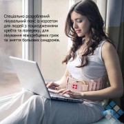 Надувной корсет от остеохондроза Spinal Air Traction Belt / Пояс для спины и поясницы / Пневмокорсет