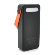 Power bank YM-635 40000mAh Solar Индикатор уровня заряда, для зарядки телефона с встроенными кабелями