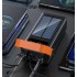 Power bank YM-635 40000mAh Solar Индикатор уровня заряда, для зарядки телефона с встроенными кабелями