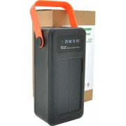 Портативная батарея NEW внешняя повербанк Power Bank 100000 mAh с солнечной панелью и фонариком