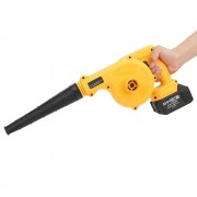 Аккумуляторная воздуходувка пылесос 2в1 для сбора листьев, BLOWER LY-4 , беспроводной садовый пылесос-дуйка