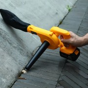 Аккумуляторная воздуходувка пылесос 2в1 для сбора листьев, BLOWER LY-4 , беспроводной садовый пылесос-дуйка