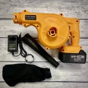 Аккумуляторная воздуходувка пылесос 2в1 для сбора листьев, BLOWER LY-4 , беспроводной садовый пылесос-дуйка