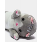 Мягкая Игрушка Кот Батон 50 см, Серый Детская плюшевая, игрушка котенок, игрушка плюшевая