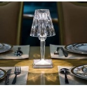 Декоративный LED светильник ночник Diamond light Бриллиант светодиодный хрустальный на аккумуляторе USB