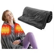 Электроодеяло Плед с подогревом (155*80) Electric Heating Shawl Blanket USB