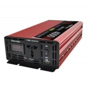 Преобразователь напряжения инвертор с дисплеем V-TEK 4000W 12-220V Автомобильный преобразователь