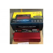 Преобразователь напряжения инвертор с дисплеем V-TEK 4000W 12-220V Автомобильный преобразователь