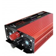 Преобразователь напряжения инвертор с дисплеем V-TEK 4000W 12-220V Автомобильный преобразователь