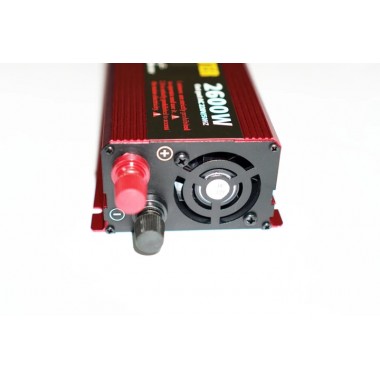Преобразователь напряжения инвертор Eryuan 2600W LCD DC/AC 12V-220V с чистой синусоидой и вольтметром