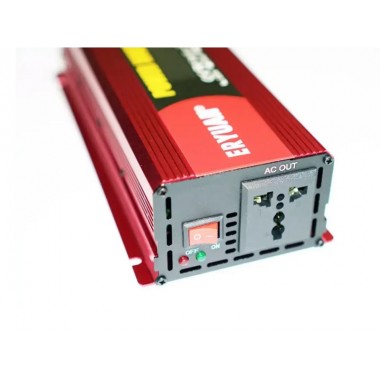Преобразователь напряжения инвертор Eryuan 2600W LCD DC/AC 12V-220V с чистой синусоидой и вольтметром
