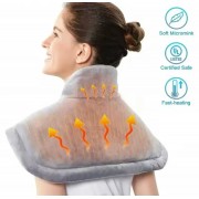 Электрогрелка для спины и шеи Heating Pad Электрическая грелка против боли в спине и шеи
