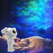 Музыкальный проектор звёздного неба с пультом и встроенной Bluetooth колонкой Проектор в виде Астронавта