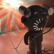 Музыкальный проектор звёздного неба с пультом и встроенной Bluetooth колонкой Проектор в виде Астронавта