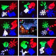 Уличный лазерный проектор с рисунками Festival Projection Lamp 12 pictures star shower