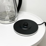 Электрический стеклянный чайник Rainberg RB-2250 с LED подсветкой 2200 Вт 1.8л,