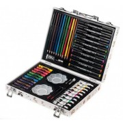 Художественный набор для рисования 68 предметов карандаши/маркеры/краски в чемодане