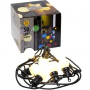 Гирлянда уличная Ретро Лампочки на 20 штук WARM Bulbs LED 50 и 5 метров МХ 1-223 Теплый Белый