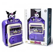 Детский сейф-копилка, от батареек, Mini Bank Kuromi / Электронная копилка / Детская копилка