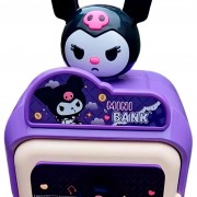 Детский сейф-копилка, от батареек, Mini Bank Kuromi / Электронная копилка / Детская копилка
