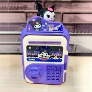 Детский сейф-копилка, от батареек, Mini Bank Kuromi / Электронная копилка / Детская копилка