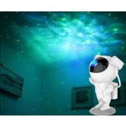 Проектор звездного неба и галактики, Астронавт, Белый, лазерный с Bluetooth SMART APP