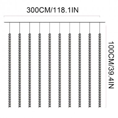 Гирлянда 200 Led зеленая ива теплый белый SF-56