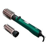 Фен-щетка для сушки и укладки волос VGR V-498 1200W Зеленый Фен-стайлер с 2 насадками