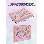 Набор детской декоративной косметики с набором для создания украшений 2 в 1 MakeUp Набор для девочек