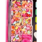 Набор детской декоративной косметики с набором для создания украшений 2 в 1 MakeUp Набор для девочек