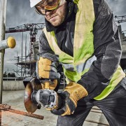 Аккумуляторная болгарка 125мм в кейсе + 2 аккумулятора 24В / Угловая шлифмашина / Мини болгарка