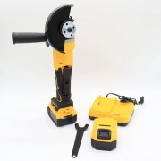 Аккумуляторная болгарка 125мм в кейсе + 2 аккумулятора 24В / Угловая шлифмашина / Мини болгарка