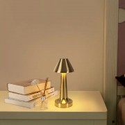 Настольная лампа металлическая с аккумулятором Table Lamp Настольная сенсорная LED лампа