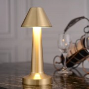 Настольная лампа металлическая с аккумулятором Table Lamp Настольная сенсорная LED лампа