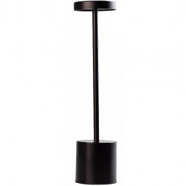 Светодиодная настольная лампа с сенсорным управлением на аккумуляторе Tablelamp Black 3 режима подсветки