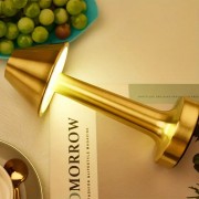 Настольная лампа металлическая с аккумулятором PC-8231 Золотистый Настольная сенсорная LED лампа